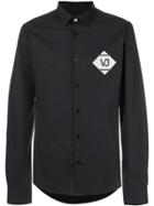 Versace Jeans Logo Patch Shirt - Black