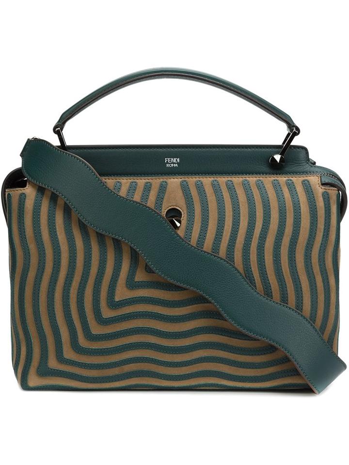 Fendi 'dotcom' Tote, Women's, Green