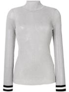 Rag & Bone /jean Roll Neck Top - Grey