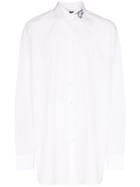 Raf Simons Raf Big Fit Embr Col Wht - White