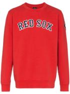 Marcelo Burlon County Of Milan Sox Embroidered Cotton Sweater