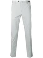 Pt01 - Cropped Skinny Trousers - Men - Cotton/spandex/elastane - 46, Grey, Cotton/spandex/elastane