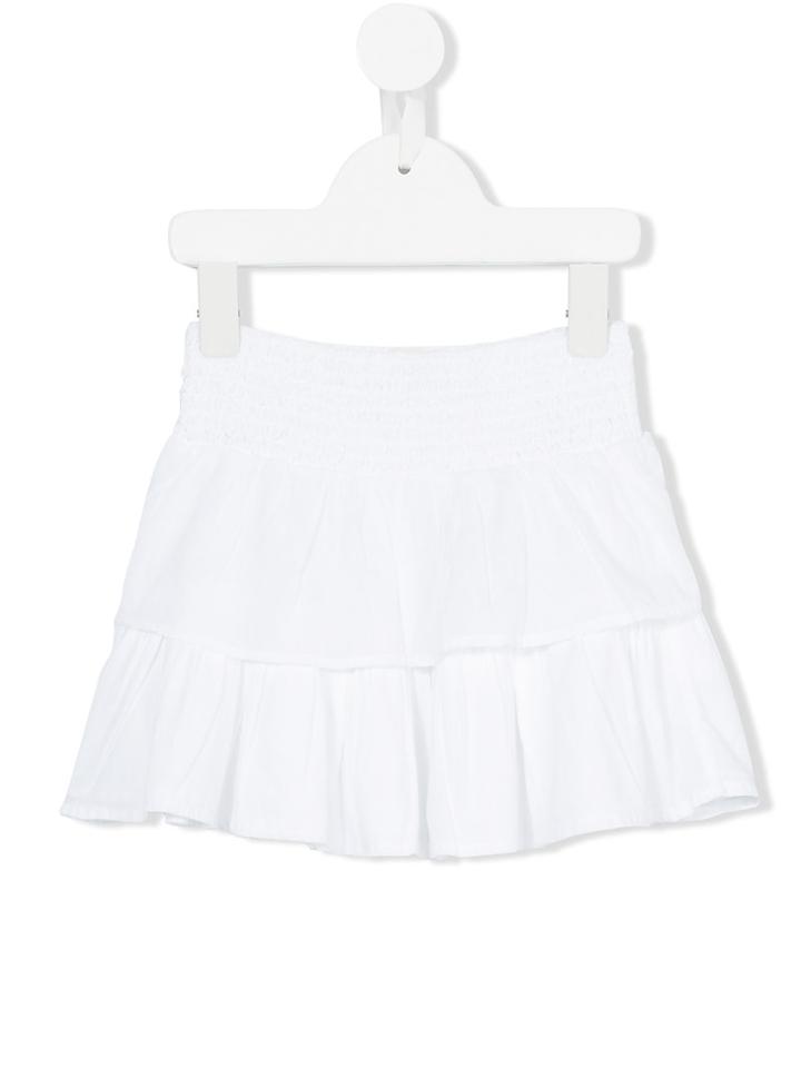 Maan - Ruffled Skirt - Kids - Cotton - 2 Yrs, White