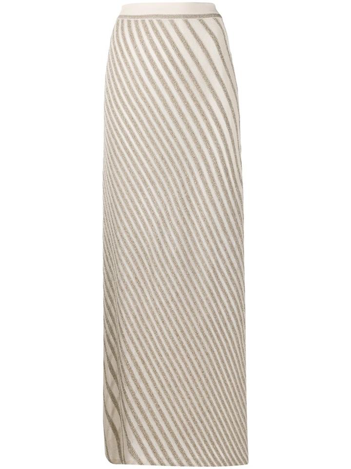 Missoni Glittered Full-length Skirt - Neutrals