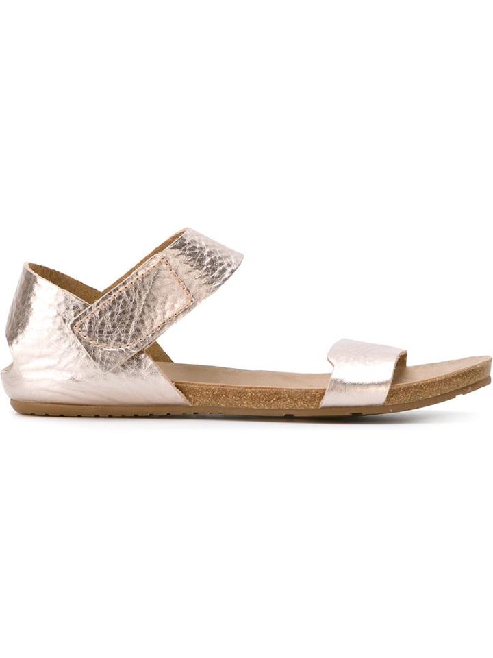 Pedro Garcia Metallic Sandals