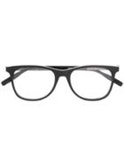 Montblanc Square-frame Prescription Glasses - Black