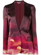 Stella Mccartney Sunrise Print Jacket - Purple