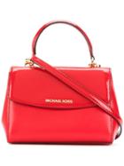 Michael Michael Kors - Foldover Crossbody Bag - Women - Leather - One Size, Red, Leather