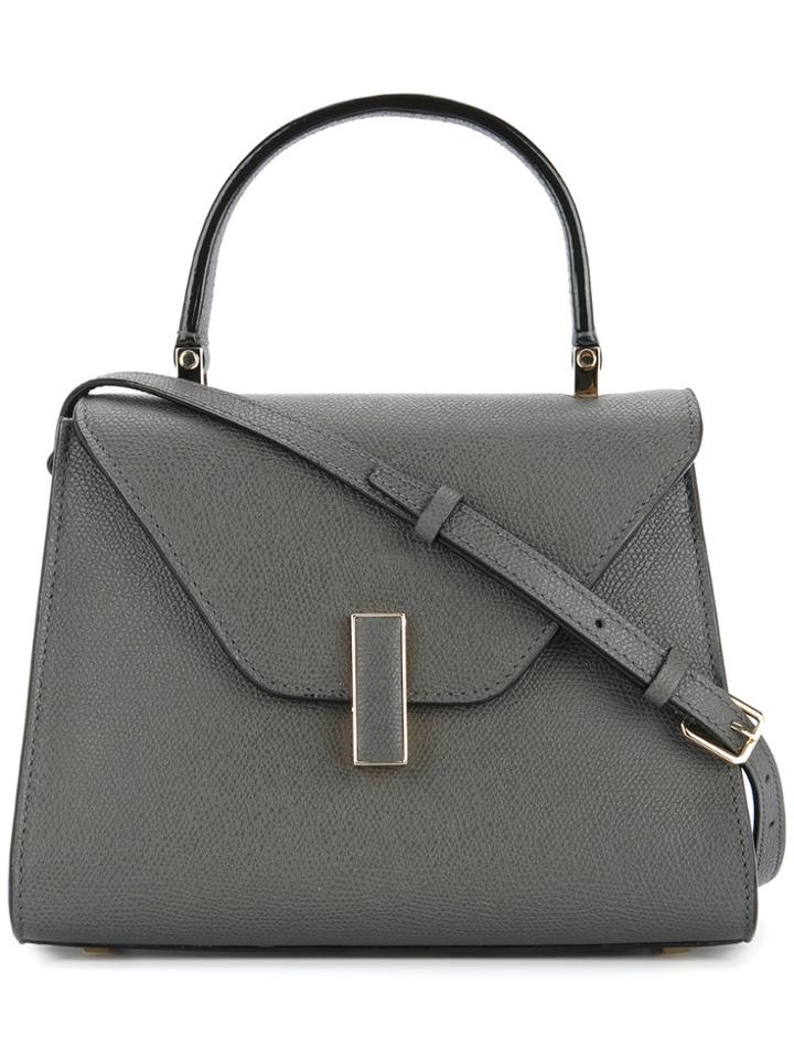 Valextra Small Iside Tote Bag - Grey
