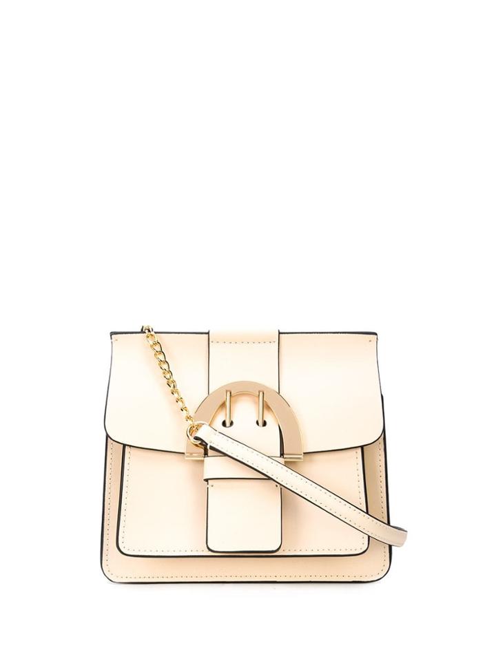 Zac Zac Posen Biba Buckled Crossbody Bag - White