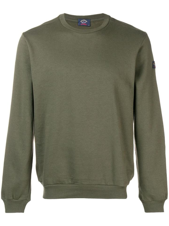 Paul & Shark Crew Neck Sweatshirt - Green