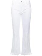 J Brand Selena Cropped Jeans - White
