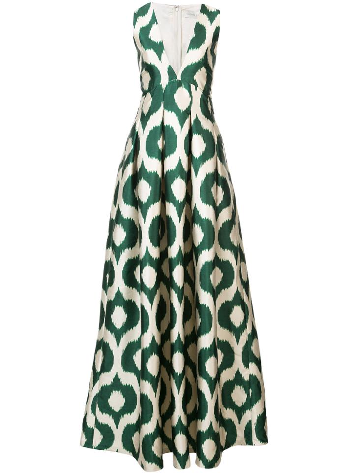 Sachin & Babi Theodosian Gown - Green