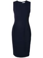 Versace Collection Classic Tailored Fitted Dress - Blue