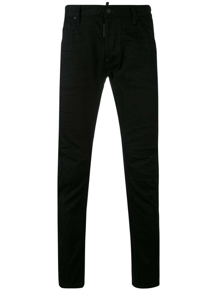 Dsquared2 Tapered Jeans - Black