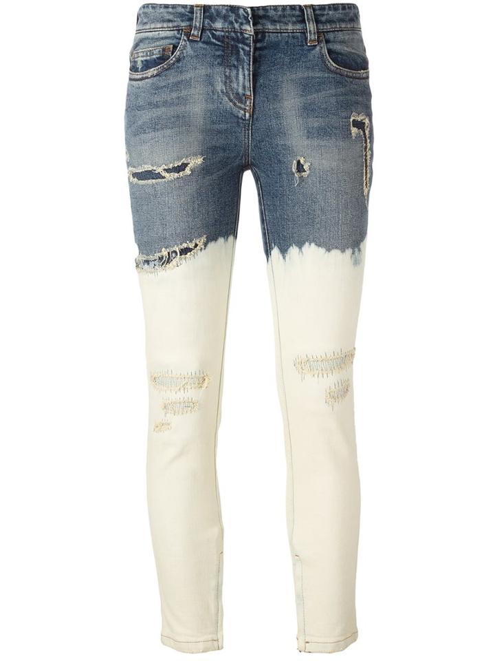 Faith Connexion Dip-dye Skinny Jeans, Women's, Size: 25, Blue, Cotton