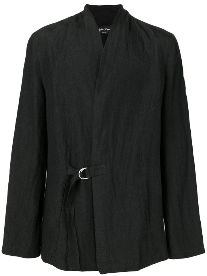 Andrea Ya'aqov Buckled Lightweight Jacket - Black