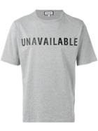 Paul & Joe - Unavailable T-shirt - Men - Cotton - L, Grey, Cotton