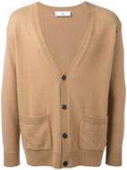 Ami Alexandre Mattiussi - Oversized Fit Cardigan - Men - Cashmere/wool - S, Brown, Cashmere/wool
