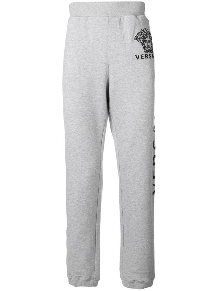 Versace Slim Fit Jogging Trousers - Grey
