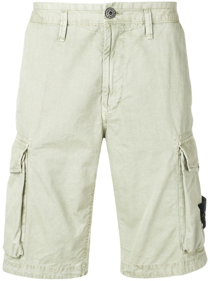 Stone Island Slim-fit Cargo Shorts - Neutrals