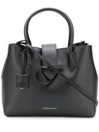 Ea7 Emporio Armani Logo Detail Tote Bag - Black