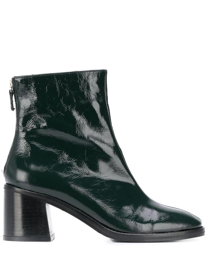 Miista Cybil Chunky-heel Boots - Green