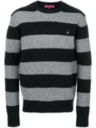 Mcq Alexander Mcqueen - Striped Pullover - Men - Cashmere/wool - Xl, Black, Cashmere/wool