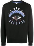 Kenzo Eye Embroidery Sweatshirt - Black