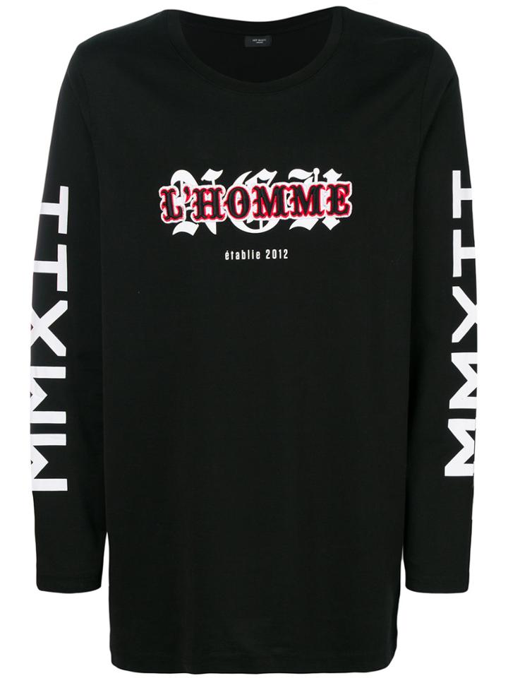 Not Guilty Homme Homme Cirqus Sweatshirt - Black