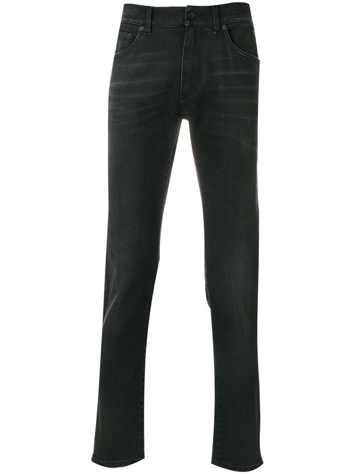 Dolce & Gabbana - Straight Leg Jeans - Men - Cotton/polyurethane - 54, Black, Cotton/polyurethane