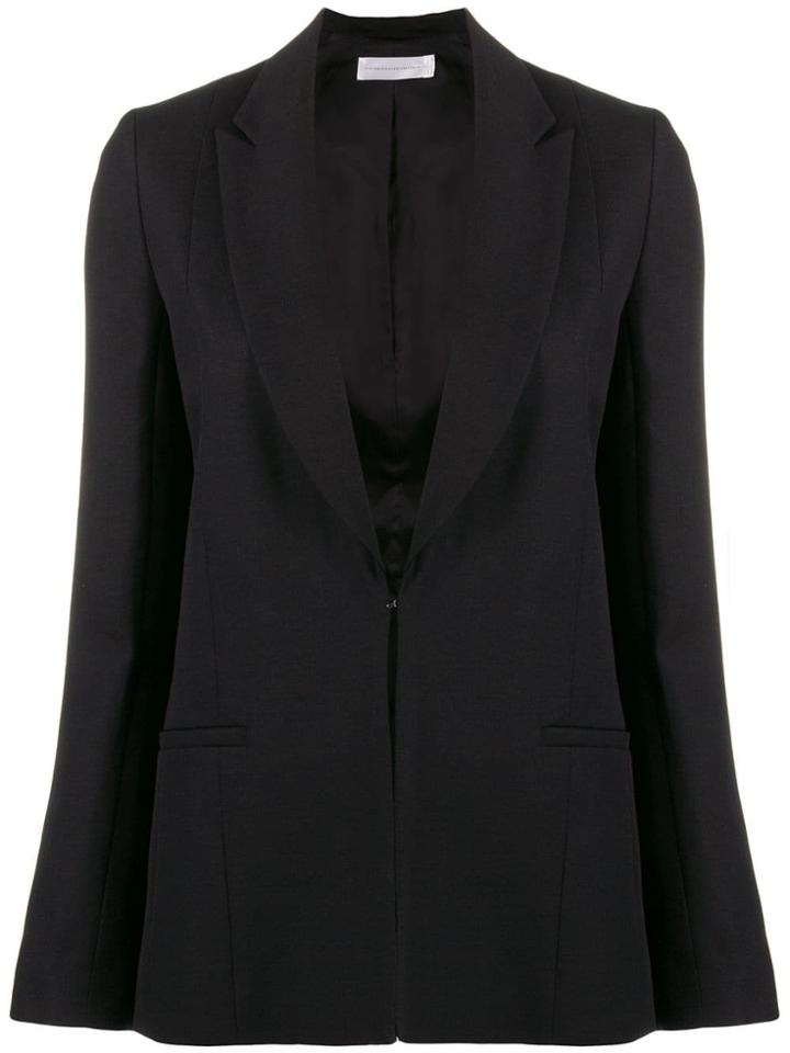 Victoria Victoria Beckham Long Sleeve Blazer - Black