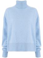 Le Ciel Bleu Oversized Jumper - Blue