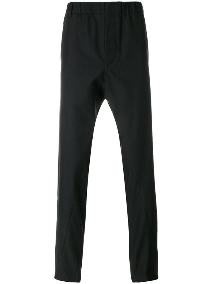 Ann Demeulemeester Blanche Elastic Waist Pants - Black