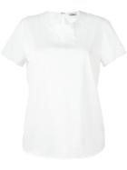 La Perla 'opt Art' T-shirt, Women's, Size: 44, White, Silk/cotton