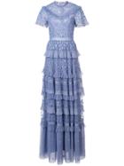 Needle & Thread Tiered Dress - Blue