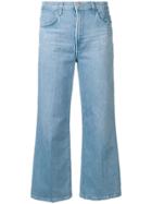 J Brand Cropped Joan Jeans - Blue
