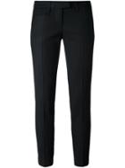 Dondup Straight Trousers, Women's, Size: 26, Black, Spandex/elastane/acetate/viscose/virgin Wool