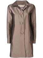 Herno Single-breasted Coat - Neutrals