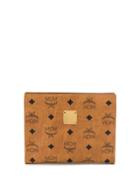 Mcm Logo Purse - Brown