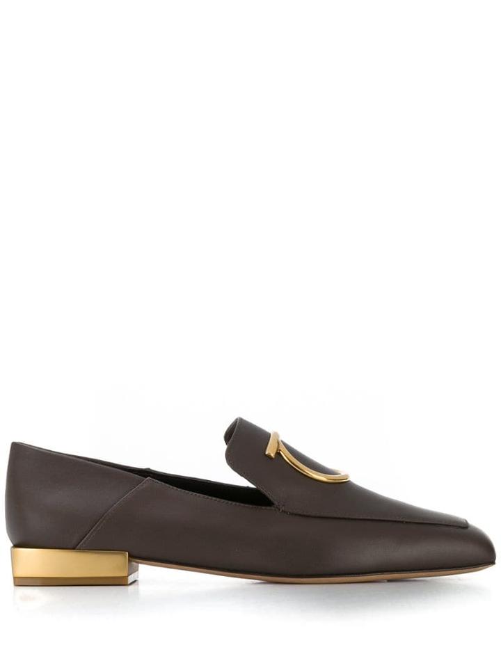 Salvatore Ferragamo Lana Loafers - Brown