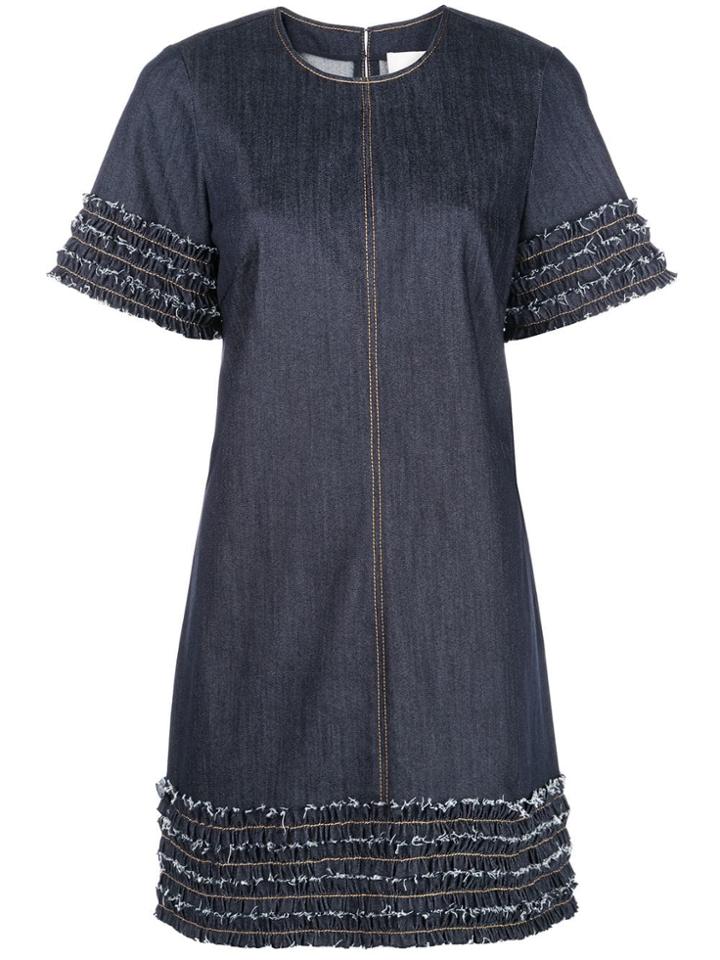 Cinq A Sept Ashton Denim Dress - Grey