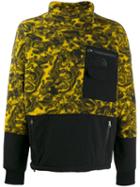 The North Face Paint Swirl Fleece Sweatshirt - Yellow
