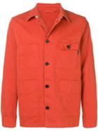 Ps Paul Smith Denim Shirt Jacket - Orange