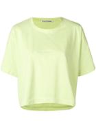 Acne Studios Cylea Cropped T-shirt - Green