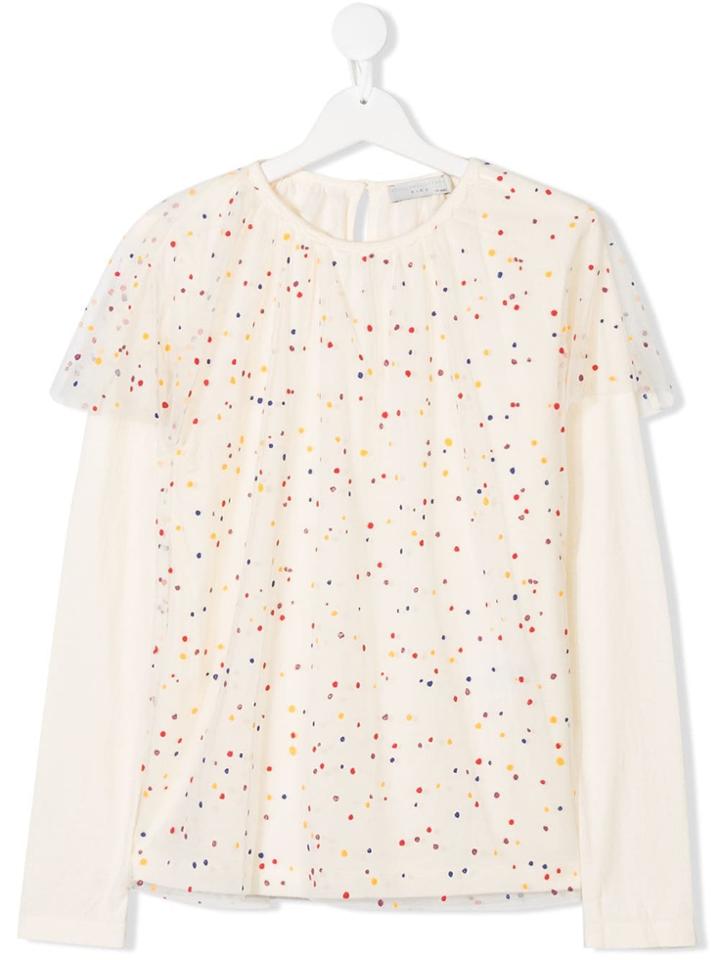 Stella Mccartney Kids Teen Confetti Print T-shirt - White