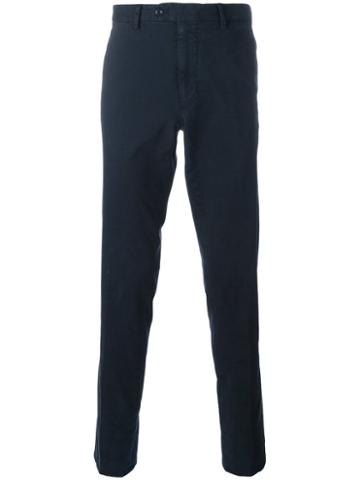 Biagio Sananiello Sport Chinos, Men's, Size: 58, Blue, Cotton/elastodiene