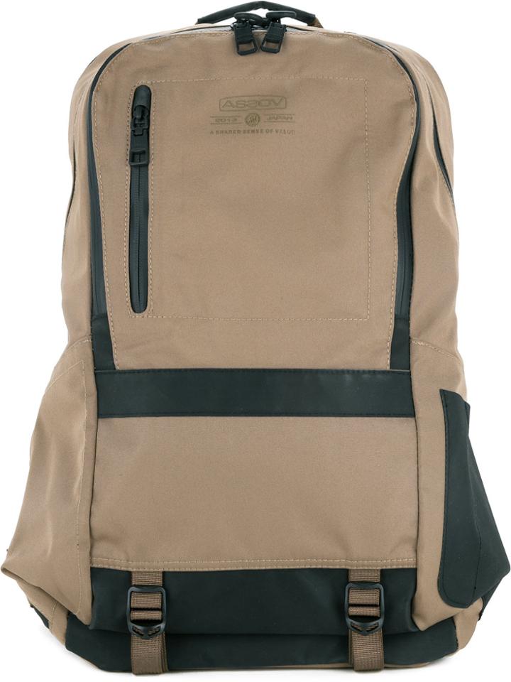 As2ov Waterproof Cordura 305d Day Pack - Nude & Neutrals