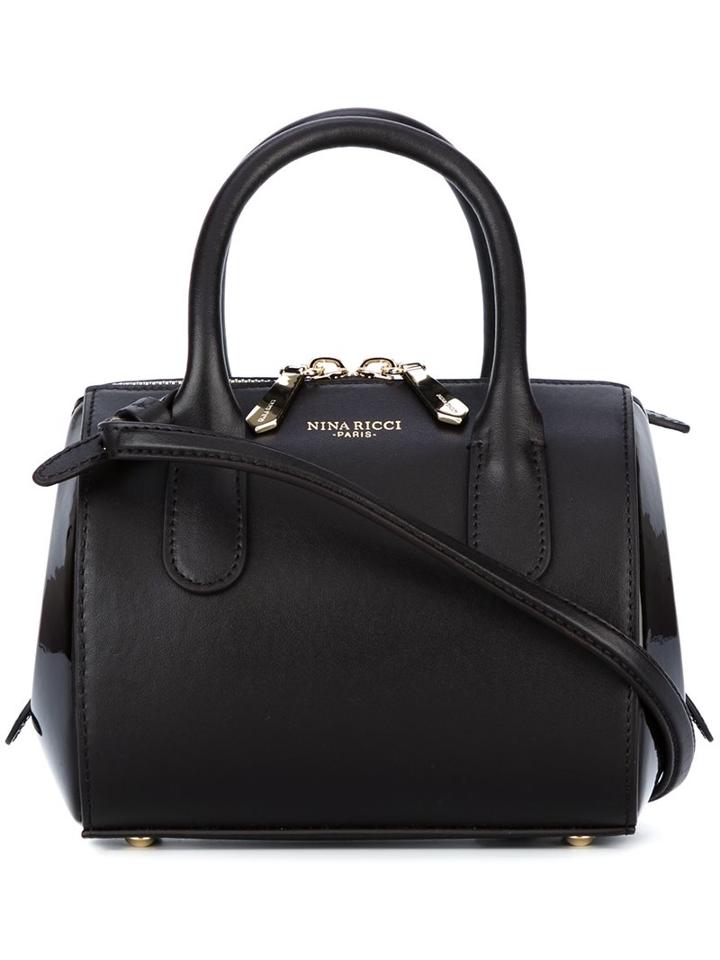 Nina Ricci Mini Barrel Tote, Women's, Brown