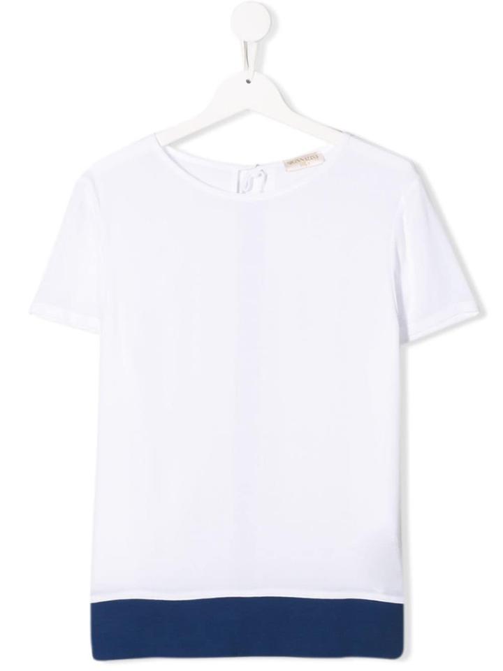 Monnalisa Short Sleeve Blouse - White